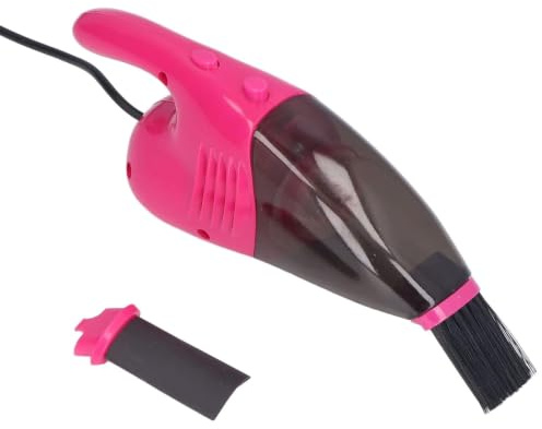 Mini Aspirateur USB Portable, Nettoyeur Rose pour PC, Ordinateur Portable, Clavier et Appareils Électroniques