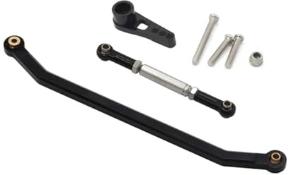 RC Modifikationen Für MN128 MN86 MN86S MN86K MN86KS Für MN G500 1/12 RC Track LKW Metall Lenkgestänge Spurstange Und Servo Arm Upgrade Teile(Red)