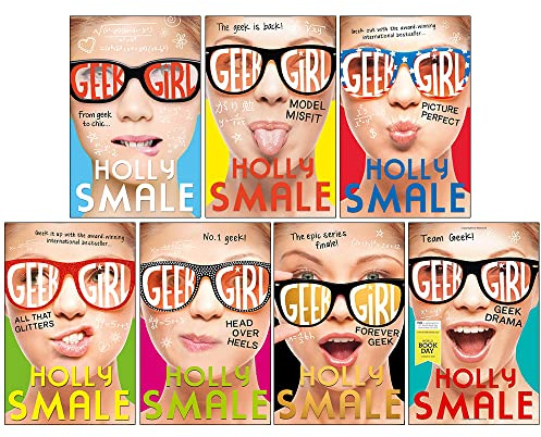 Geek Girl Collection 7 Books Set By Holly Smale (Geek Girl Series) (Book 1-6) & World Book Day-Geek Drama