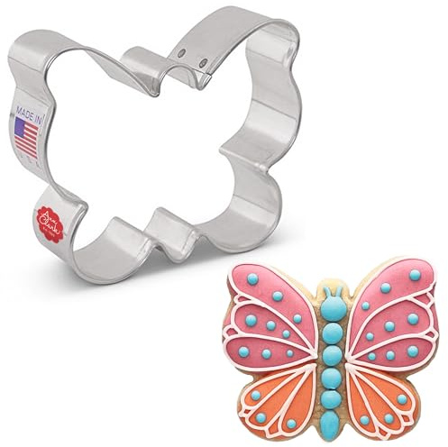 Ann Clark Cookie Cutters Small Butterfly/Moth Cookie Cutter, 7.6 cm