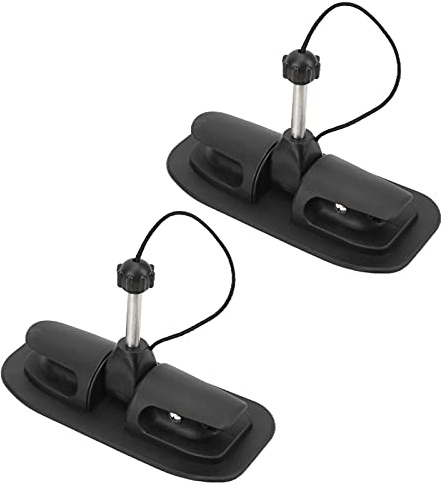 Paddelhalter, 1 Paar Kajak Paddelhalter Clips Kajak Paddel Halter Kajak Zubehör Bootshakenhalter Kajak Paddel Halterung Clip Boot Paddelhalter Universal für Aufblasbares Boot Kajak Kanu Floß