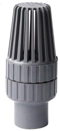 YUANYAO ID 20~160mm UPVC Clapet Anti-Retour Vanne Inférieure Jardin Irrigation Tuyau d'eau Connecteur Raccords Aquarium Fish Tank Tube Joint Adaptateur(Inner Dia 40mm,1pc)