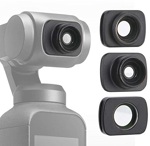 Topiky 3pcs Micro-Grand Angle / 10X Macro Lens/Fisheye Lens Kit de Filtre pour