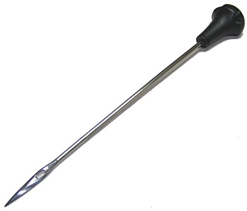 Eigenmarke Schinkennadel - Profi-Werkzeug, 25 cm, Edelstahl, Kunststoffgriff