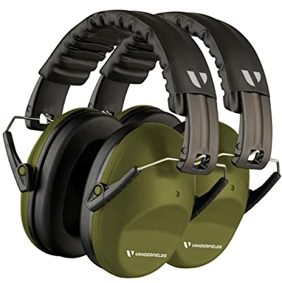 Vanderfields Cascos Antiruido Adultos 26dB | Cascos Cancelación de Ruido | Cascos Insonorizados para Estudiar | Auriculares Aislantes Ruido | Para Estudio, Trabajo, Construcción, Tiro Deportivo