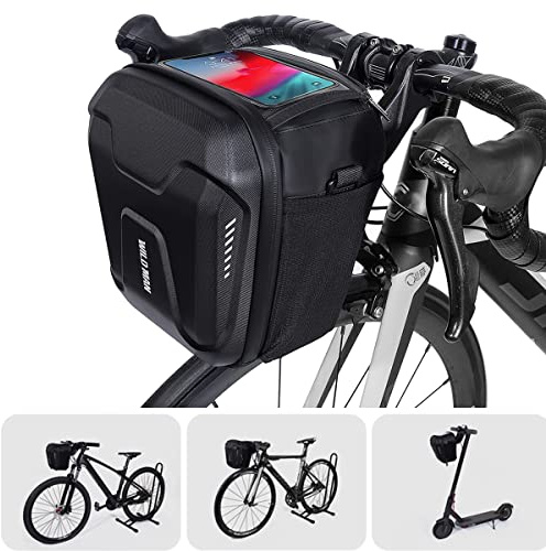 liebfit Wildman Lenkertasche Fahrradtasche wasserdicht mit transparentem Smartphone-Fach für 4.7-6.7 inkl. Adapter 3 Liter