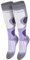 Black Snake® Kinder Skisocken 'high protection' Sportsocken Funktionssocken Kniestrümpfe - Lila - 31-34