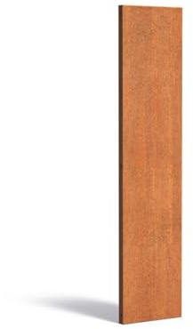 ADEZZ Paneel Basic Cortenstahl 40x180 cm Gartenpaneel Sichtschutz Paneel Garten Deko Wand