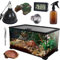 Terrarien für Reptilien-Set 30 * 20 * 15cm, Amphibien-Terrarienstarterset, geeignet für kleine Reptilien wie Geckos, Schlangen, Eidechsen, Schildkröten, Chamäleons, Schlangen