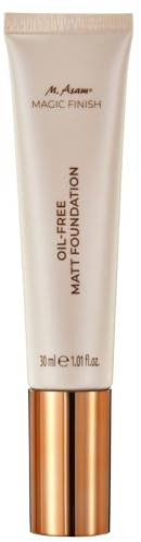 M.Asam MAGIC FINISH Oil-Free Matt Foundation Creamy Nude (30ml) - Mattierende & ölfreie Liquid Foundation, Reduziert Ölglanz und verfeinert Poren, Vegane Schminke