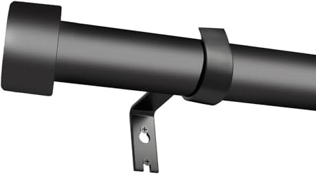Bastone per Tende Adatto per Tende Leggere e Medie, Bastoni per Tenda Estensibile 80-180cm, Aste per Tende Metallo Sono Adatte per Camere da Letto, Soggiorni e Sale da Pranzo.(80-180cm)