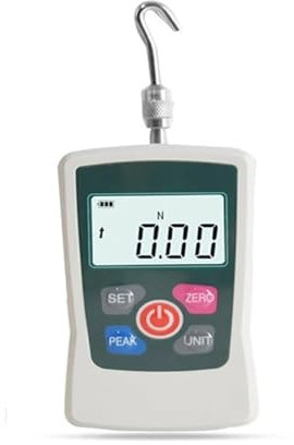 Misuratore di spinta e trazione digitale con dinamometro Colo misuratore di forza di spinta e trazione digitale, dinamometro portatile, misuratore di trazione, tester di trazione in chilogmi per testa