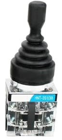 Interruptores de palanca Monolever Master de 22mm y 30mm, interruptores de palanca de mando de 2 y 4 posiciones, bloqueo automático, reinicio, interruptores basculantes cruzados momentáneos(4Way Momen