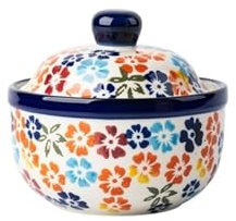MZPOZB Ceramic Soup Tureen Hand-painted Ceramic Small Stew Pot Household With Lid Soup Pot Stew Pot Soup Canister Steamed Egg Bowl Bird's Nest Cup Bowl Dessert Bowl(Color-04)