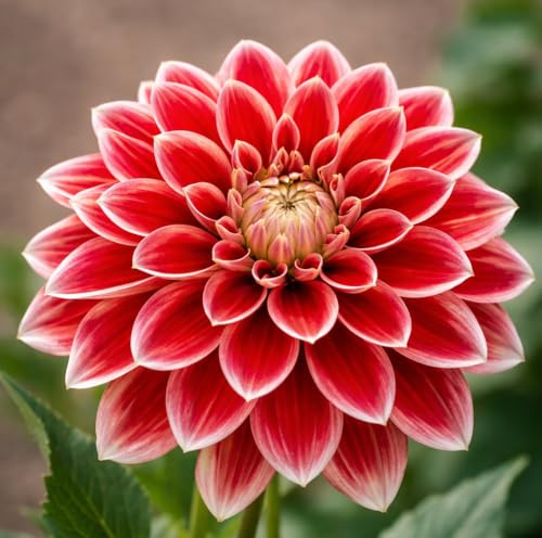 Dahlienknollen - Maxime - Rot-weiße Dahlie - 10 Knollen