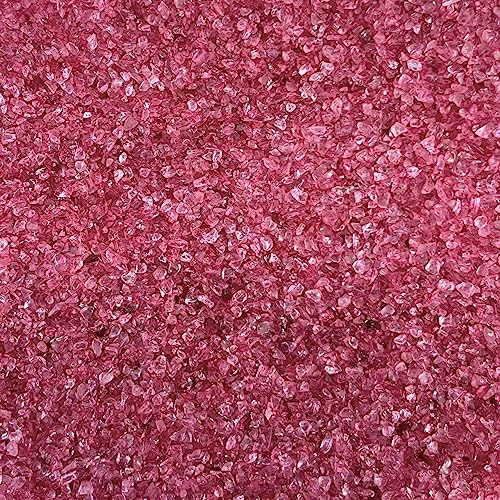 Eurosand GLASGRANULAT 1-2mm. Glassand 1 kg. Burgund ES20303