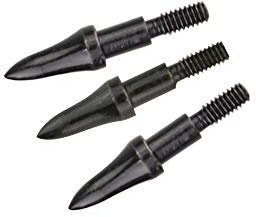 AMEYXGS 24pcs Bogenschießen Pfeilspitze Jagd Pfeilspitze Metallpfeilspitzen 75 Grain Ziel Praxis Pfeilspitzen für Außenaufnahmen Zubehör