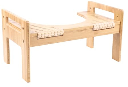 Toilettenhocker Bambus Hocker Toiletten FußBank Aus Holz FußStüTze Klohocker Toilettenhilfe rutschfest Wc Schemel Toilettenstuhl Erwachsene Kinder Squatty FußHocker TöPfchen Komfort Piles