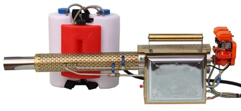 LZDOYY Máquina nebulizadora térmica portátil de 15 litros, máquina nebulizadora de desinfección, nebulizador pulverizador ULV, atomizador en Aerosol pulverizador eléctrico,304