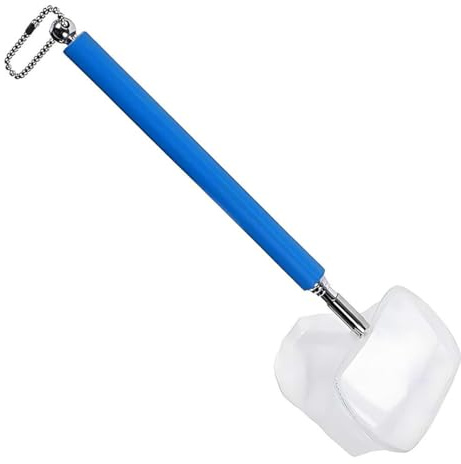 JUGUTA Rete Per Gamberetti Da Acquario 8 Cm Minuscola Rete Da Pesca Con Manico Estensibile In Acciaio Inox Rete Morbida A Maglia Tonda/Quadrata Per Acquari E Piccoli Laghetti