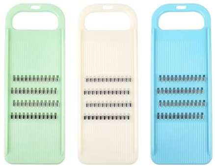 UGRBOQZK 1/3Pcs Vegetable Grater Potato Grid Slicer Carrot Chopper Cutter Wave Knife Chipper Salad Kitchen(3Pcs)