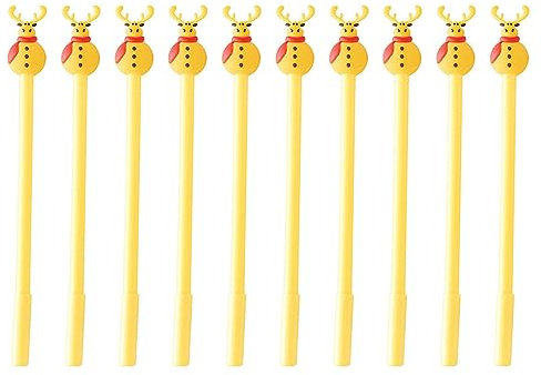 10 Set Penne Rotolanti Inchiostro Asciugatura Rapida 0 5 Mm Punto Fine Gel Liquido Dritto Inchiostro Per La Scrittura
