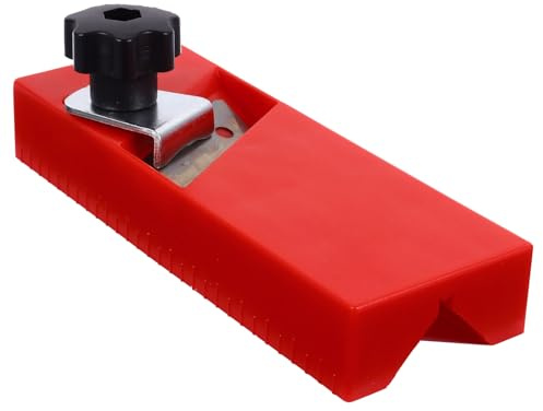 Anneome Herramienta Manual para Cepillar Madera con Bisel de Roja Cepillo de Carpintero para Recortar y Alisar Bordes Proyectos DIY y Profesionales