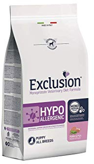 Exclusion Diet Hypoallergenic Puppy Schwein und Erbsen 2 kg