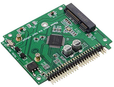 cablecc SSD mSATA a basso profilo a mezza altezza su enclosure per hard disk IDE-44 pin da 2,5 per laptop