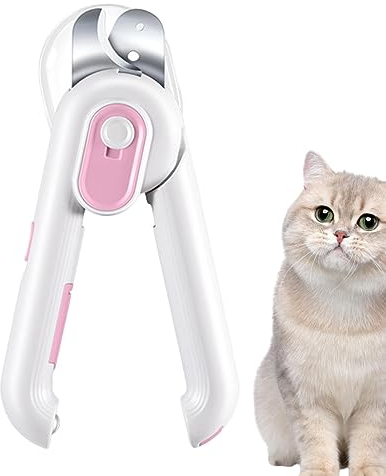 Krallenschneider für Hunde | LED-Licht-Nagelknipser für Haustiere - Nagelknipser und -schneider für Haustiere, tragbares Tierpflegegerät für Vögel, Welpen, Kätzchen, Meerschweinchen Bexdug