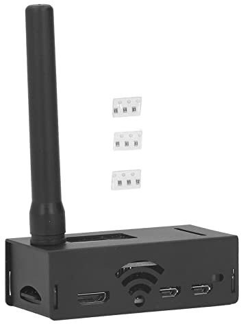 MMDVM Hotspot Module Board Modem Vocal numérique WiFi Haute Performance avec écran OLED Indicateur LED Carte mémoire 16 Go pour Les Amateurs de Radio Amateur en Alliage