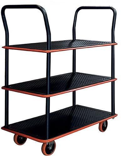 Carro Plataforma con baldas PB3 para Carga hasta 300 kg