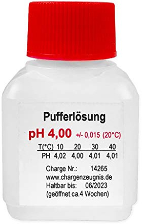 well2wellness® Pufferlösung pH 4,00 rot 50ml