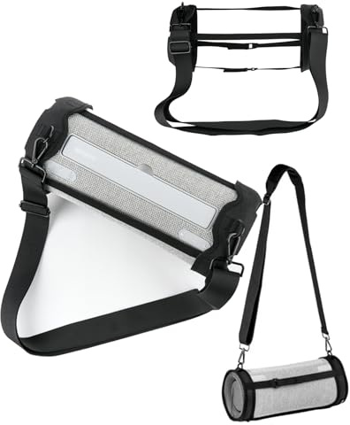 JOYSOG SRS-XG300 Silikonhülle, tragbare Tragetasche, Schutzhülle, Reisetasche mit Schultergurt für Sony SRS-XG300 Lautsprecher