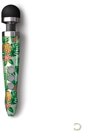 Premium Sexspielzeug: Doxy Die Cast 3 Wiederaufladbare Magic Wand Vibratoren für Frauen; Premium Magic Wand Massagestab für Frauen - Ananas