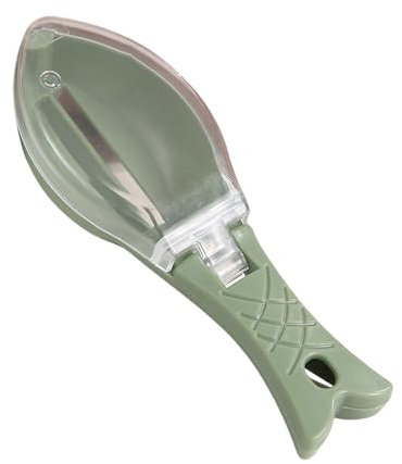 Cepilladora manual de pescado con agarre cómodo, ergonómica, escamas de pescado, dispositivo de descalcificación para cocinas domésticas y restaurantes