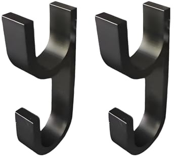 2Pc Car Hooks Umbrella Holders | 13cm Car Boot Umbrella Holder | Storage Hanger Cars Umbrellas Purse Holders Clip Hook | Space-Saving Organizer Umbrellas Hooks Cars Boot Accessories for Backseat