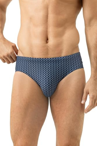 Mey Bade Serie Tidal Rings Herren Bademode Yacht Blue (S)