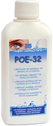 3S SuperSamaStore Poe-32 Olio Lubrificante Professionale per Climatizzatori | Adatto Anche a Compressori Frigoriferi, Impianti di Condizionamento e Refrigerazione - 250 ml