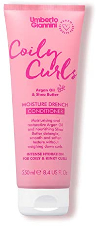 Umberto Giannini Coily Curls Moisture Recovery locktång Vegan grymhetsfri luftkonditionering
