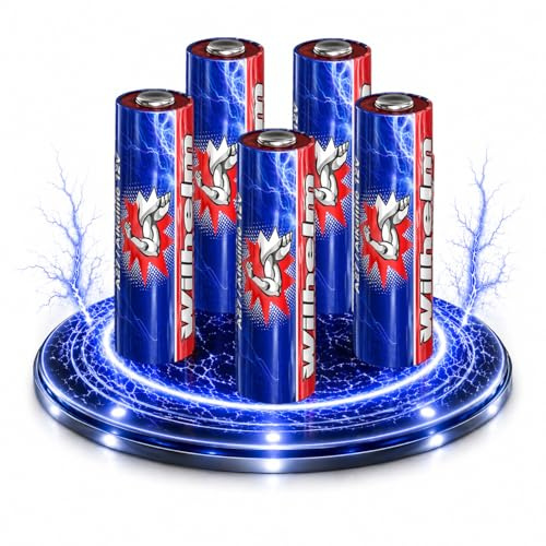 Wilhelm A27 Batterien 12V 25 mAh Alkaline (MN27, V27GA, LR27A) – 5 Stück