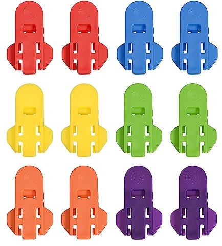 sourcing map Abrelatas manual fácil, paquete de 12 protectores de aluminio para latas de bebidas, abrelatas de plástico para bebidas de cerveza y refrescos