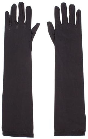 AR BRAND EST. 2021 Long Black Evening Gloves