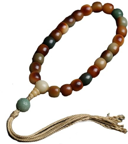 1 st naturliga Bodhi Seed Bead Armband Armband Buddha Tibet smycken