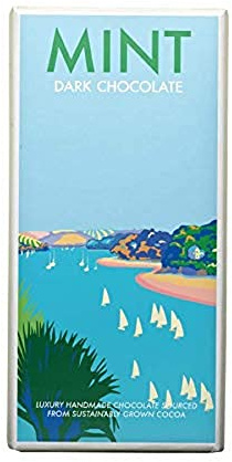 Kernow Chocolate Becky Bettesworth - Barretta alla menta 100 g