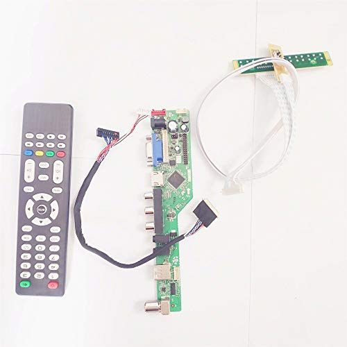LTN101NT06-001/2/W01 HDMI VGA USB AV RF 1024 * 600 10,1 Zoll WLED LVDS 40Pin T.V53 Display Controller Laufwerk Karte Laptop Panel Kit (LTN101NT06-001)