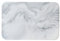 Happyyami Marble Chopping Board 26 x 16 x 1 cm Rectangular Worktop Saver Mat White Cutting Board for Kitchen Slicing Cutting
