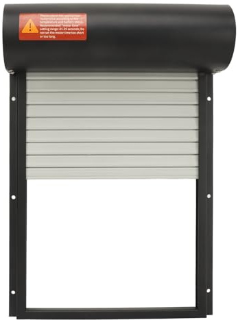 Puerta Automática de Gallinero con Energía Solar, Control Remoto, Sensor de Luz, Pantalla LED, Abridor Automático para Diferentes Tamaños
