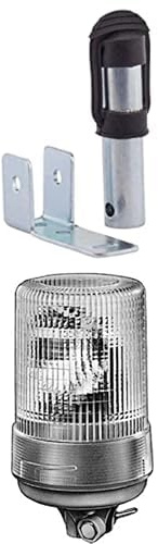Hella 8HG 006 294-141 Halter, Rundumkennleuchte 2RL 004 957-101 Halogen-Rundumkennleuchte - KL 700-12V - gelb