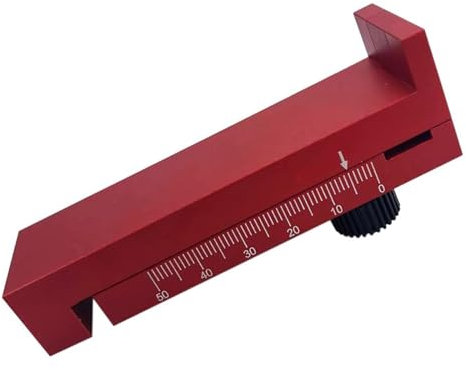 Lückenmessgerät Für Die Holzbearbeitung Sägenahtlineal Zum Der Breite Von Sägeschlitzen 30 Mm Tiefenmessung Sägezahnlineal